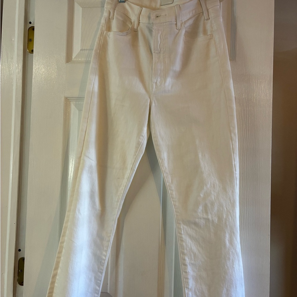 Mother Hustler White Jean